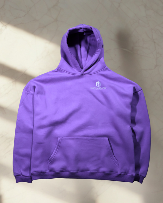 Unguardable Oversized Hoodie Flieder
